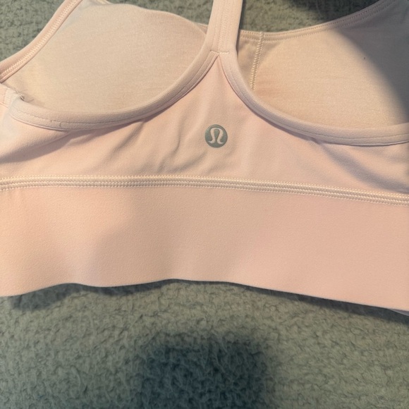 Lululemon Flow Y Nulu Longline Bra *Light Support, A–C CupsFlush Pink Size 4 - Picture 5 of 9